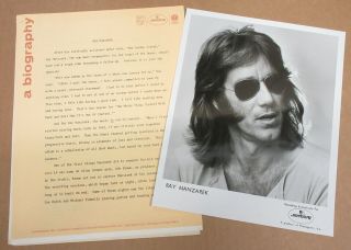 Ray Manzarek Whole Thing Started With Rock & Roll 1974 Us Promo Press Kit Doors