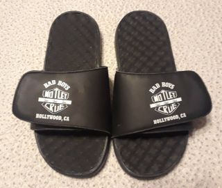 Motley Crue Slides Sandles Slippers Flip Flops Shoes Size 7 Girls Girls Girls