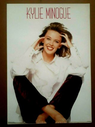 Kylie Minogue Authentic Kaydeebee 1989 Poster