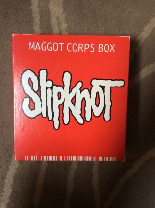 Slipknot Unofficial Merch Box With Cd Singles Patch T - Shirt Sticker
