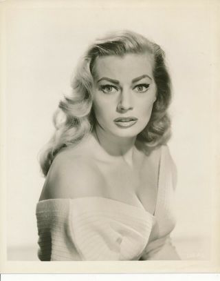 Anita Ekberg Vintage 1954 Paramount Pictures Bombshell Portrait Photo