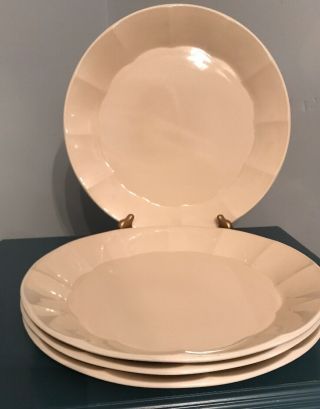 Ralph Lauren Boxwood Straw Dinner Plates Set Of (4) 11 1/4”