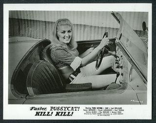 Faster Pussycat Kill Kill Russ Meyer 8x10 Vintage Publicity Photo