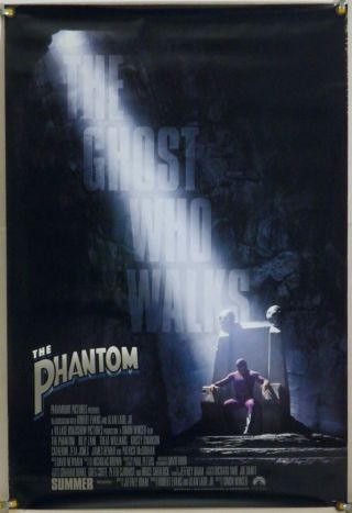 The Phantom Ds Rolled Orig 1sh Movie Poster Billy Zane Kristy Swanson (1996)