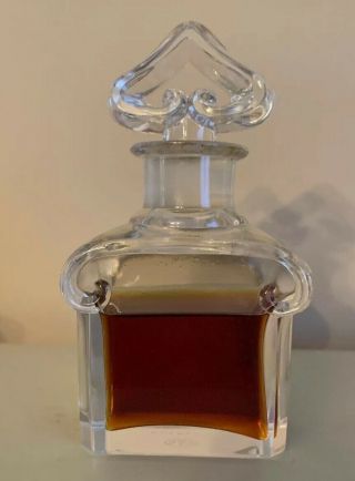 Vintage Guerlain Baccarat Perfume Bottle Signed & Numbered