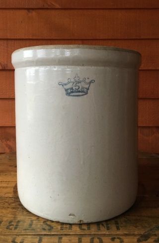 Robinson Ransbottom Of Roseville Ohio 5 Gallon Stoneware Crock