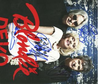 Blondie Autographed Signed Concert Poster Debbie Harry Heart Of Glass 3