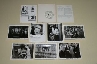 The Diary Of Anne Frank - Press Kit 6 Photos Millie Perkins Shelley Winters 1959