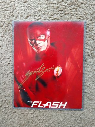 Grant Gustin Hand Signed Autograph 8x10 Photo From The Flash Tv Show With