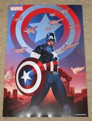 Sdcc 2019 Exclusive Marvel Captain America Poster