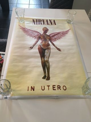 Nirvana In Utero Album Poster 61cm X 91cm