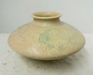 Rare Roseville Pottery Cremona Vase,  Shape 351 - 4 ",  Art Deco,  Great Glaze,  1927