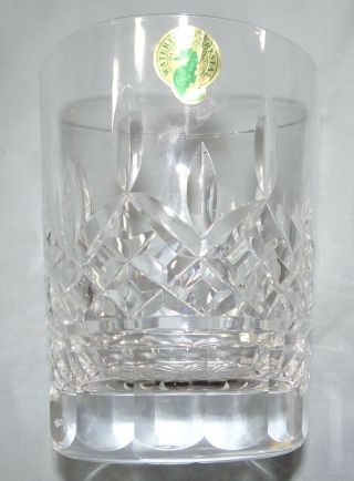 Waterford Crystal Lismore Old Fashioned Rocks Glass 4 3/8 " Tumbler Low Ball Vtg