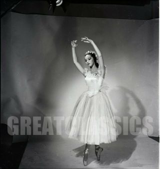Irma Sandre 1950 Ballet Russe Dancer 2 1/4 Camera Negative Peter Basch