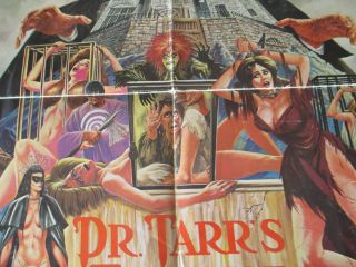 Dr Tarrs Torture Dungeon One Sheet Movie Poster 1976 Vintage 27 X 41 5