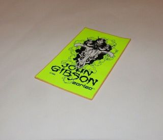 ZORLAC vinyl sticker,  1985,  from PUSHEAD himself JOHN GIBSON 6