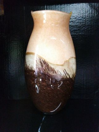 Murano Large Handblown Owl Vase 6