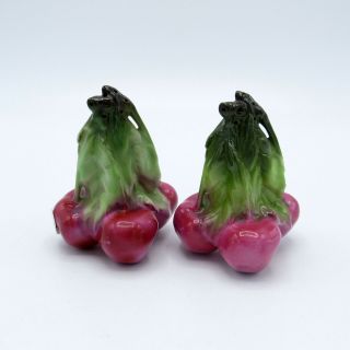 Antique Royal Bayreuth Cherries Salt And Pepper Shakers