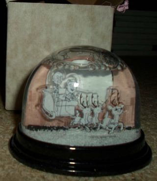 Erasure Snow Globe Boxed Promo Christmas Limited Edition 2013 Andy