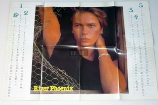 River Phoenix / Cynthia Gibb 1988 Japan Pinup Large Poster 20x29 Ss4