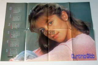 RIVER PHOENIX / CYNTHIA GIBB 1988 Japan Pinup Large Poster 20x29 ss4 2