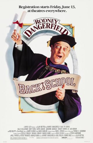Back To School (1986) Movie Poster - Rolled