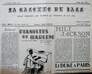 La Gazette Du Jazz Issues 1 - 13 1949 - 1950 French Music Newspapers Rare