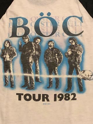 Blue Oyster Cult Concert Shirt Cowbell Snl Boc Led Zeppelin Black Sabbath Cd