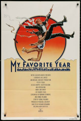 My Favorite Year (1982) - Movie Poster - Peter O 