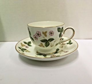 Wedgwood Wild Strawberry Cup And Saucer Set More Items Available