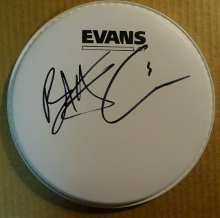 Autographed Third Eye Blind 8 " Drum Head Signed By 2 Members - Brad Hargreaves,