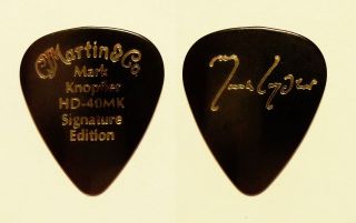 Dire Straits Mark Knopfler Signature C.  F.  Martin Guitar Pick - 2001