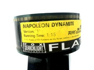 35mm Movie Trailer Napoleon Dynamite Film Cells Flat Runtime 1:15
