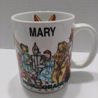 Wizard Of Oz Mgm Grand Las Vegas Coffee Tea Cup Mug Personalized Mary Slippers