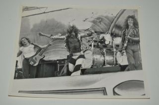10x8 Vintage Van Halen Live Concert Black & White Photo Photograph Rare