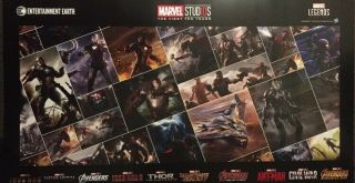 SDCC Exclusive MARVEL POSTER set - THOR Avengers 10 year Anniversary, 3