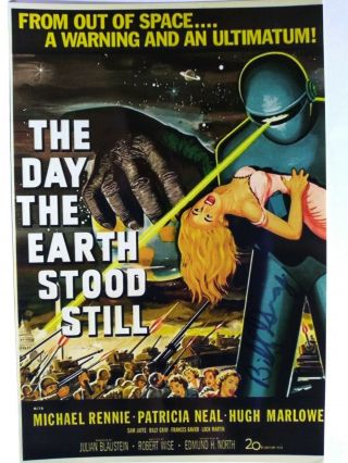 Billy Gray Hand Signed Autograph 4x6 Photo - The Day The Earth Stood Still 1951