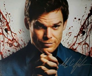 Michael C.  Hall Hand Signed 8x10 Photo W/ Holo Dexter