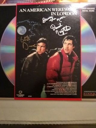AMERICAN WEREWOLF IN LONDON SIGNED ALBUM BY DAVID NAUGHTON AND GRIFFIN DUNNE 6