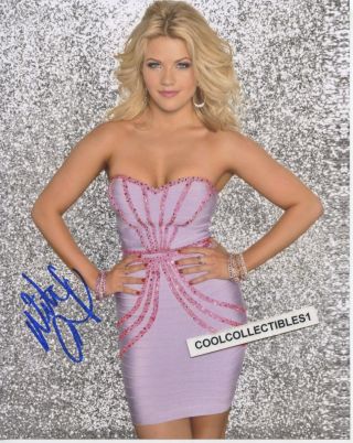 Witney Carson " Dancing With The Stars " Signed 8x10 Color Photo 9 " Proof "