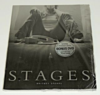 Other Britney Spears Stages Book With Dvd And Poster 2002 Never Opened
