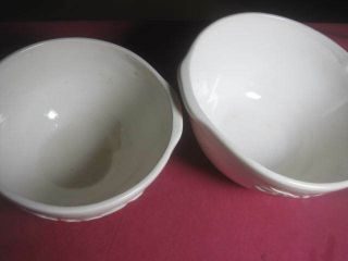 Set of 2 STORYTELLER POTTERY Ceramic Porcelain HORSES Mixing Bowls VGUC 4