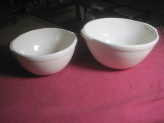 Set of 2 STORYTELLER POTTERY Ceramic Porcelain HORSES Mixing Bowls VGUC 5