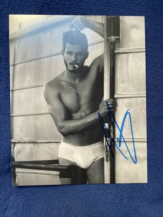 Signed Alexander Ludwig 8x10 Autographed Photo Sexy Photo Shirtless