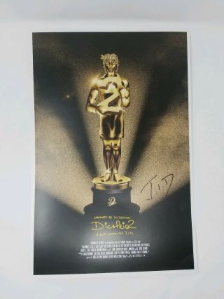 J.  I.  D Autographed Dicaprio 2 J.  Cole Signed Tour Poster 12x18 Dreamville Records