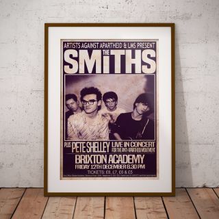 The Smiths 1986 The Final Concert Poster Framed Or 3 Print Options Exclusive