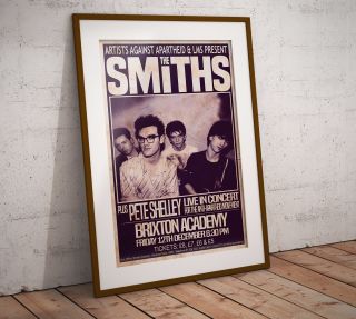 The Smiths 1986 The Final Concert Poster Framed or 3 Print Options EXCLUSIVE 3