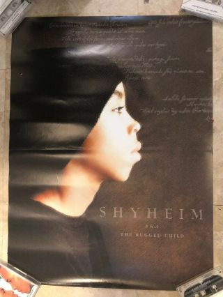 Shyheim Aka The Rugged Child Promo Poster Rap Wu Tang Clan 1994 Raekwon
