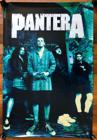Pantera Vulgar Display Of Power Rare Promo Poster 1992