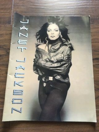 Janet Jackson Rhythm Nation World Tour Program 1990